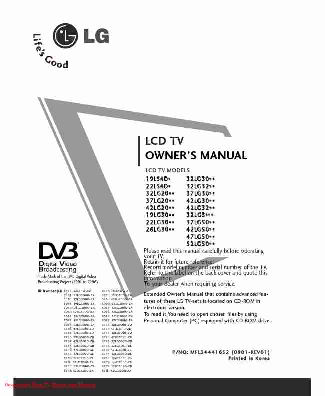 LG Electronics Flat Panel Television 19 9L LG G30-page_pdf
